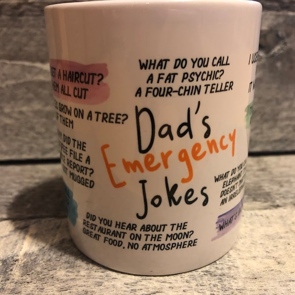 Funny mug for dad / gift for dad/Father's day gift idea for dad/ Dad jokes/ gift for dad/ Father’s Day/coffee mug