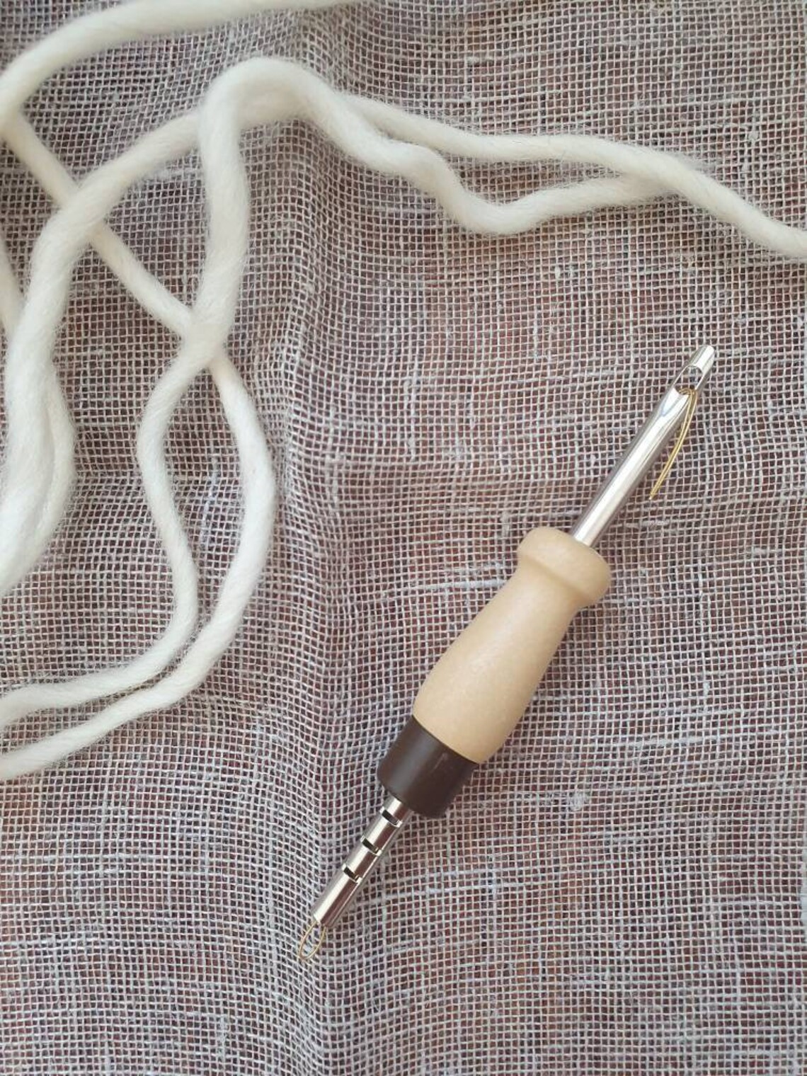 Lavor Punch Needle, Adjustable Rug Hooking Tool, Punch Needle Tool, Lavor Needle Punch Tool Etsy