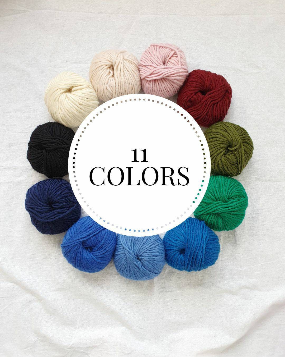 Punch Needle Yarn Kit Punch Needle Yarn Pack Punch Needle Etsy