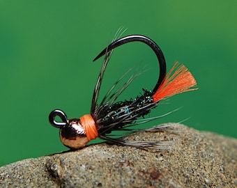 Lot De 6 Nymphes De Pêche à La Mouche - Gabarit Perles Tungstène - Truite