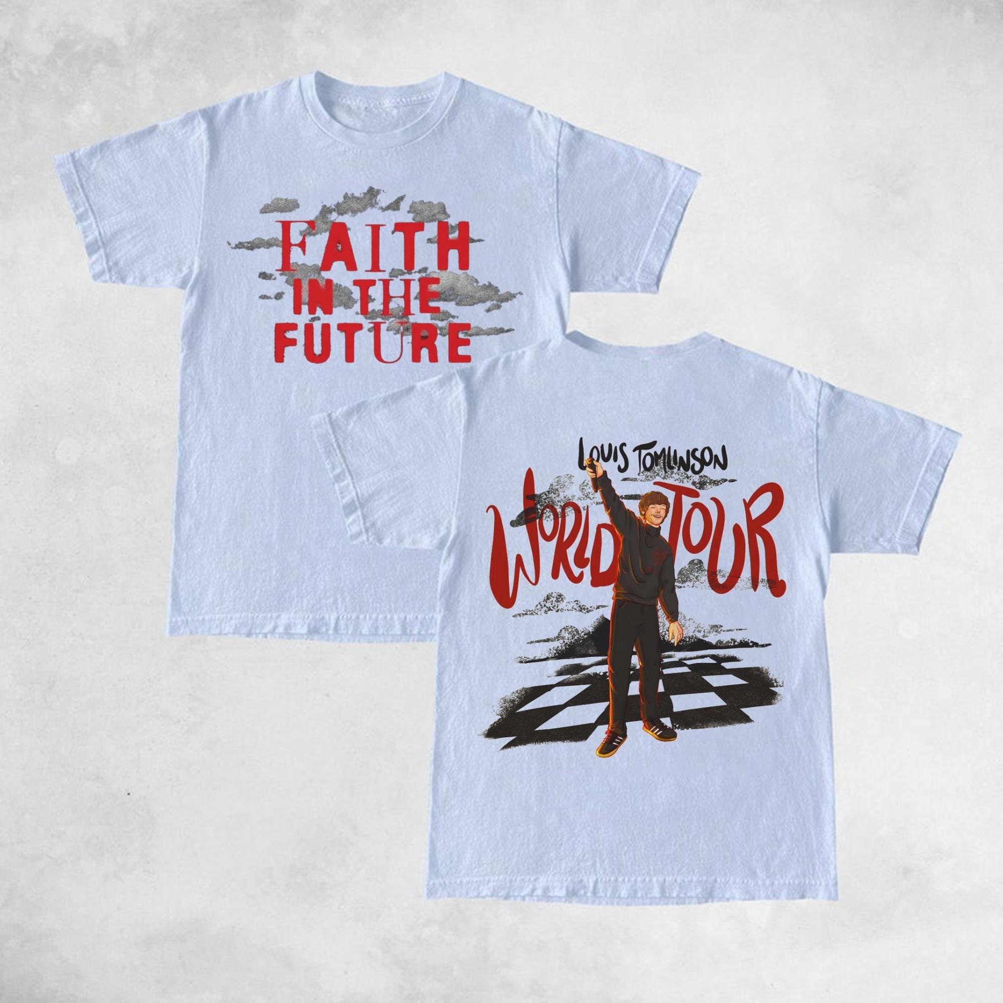 Discover Faith In The Future World Tour 2023 Uk Europe Louis Tomlinson Shirt, Tomlinson New Album 2022 Shirt