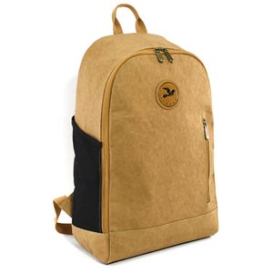 Rucksack aus Papier | FOX der Klassiker | 22 L Unisex waschbar, reißfest, wasserfest, nachhaltig Daypack Laptopfach 15,6 Damen und Herren