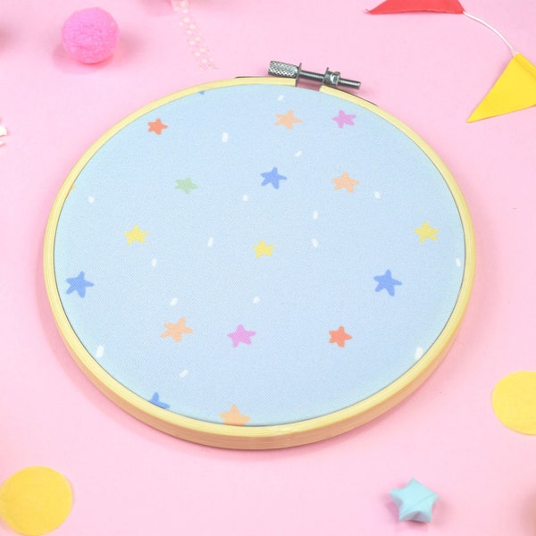 Colorful stars pin hoop for enamel pin and badges, cute pastel aesthetic wall decoration, pin display banner, custom pin custom board