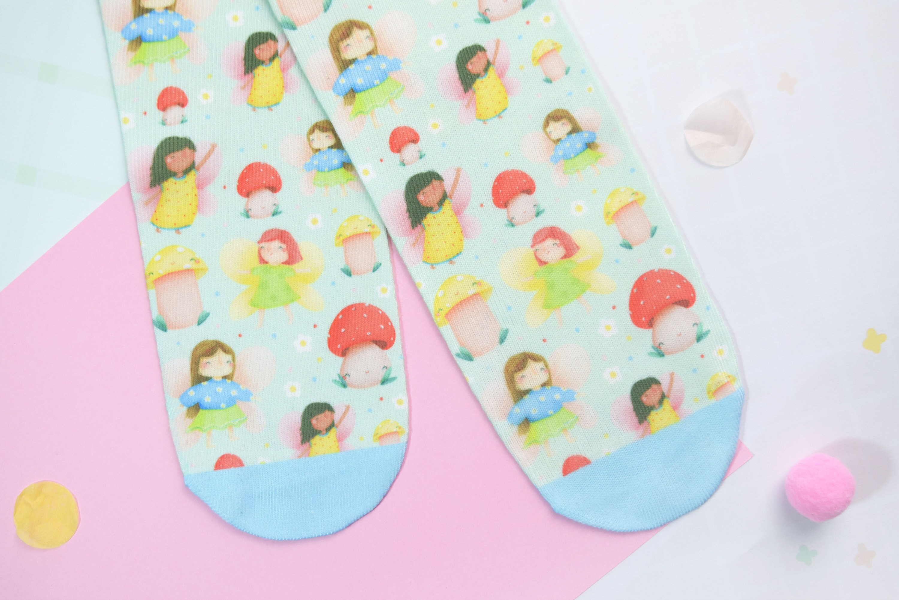 [K*B 24FW 1차] Fairy Dog short socks