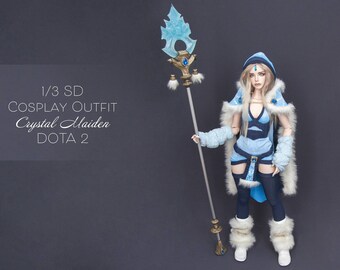 Crystal Maiden Dota 2 Cosplay Staff Etsy