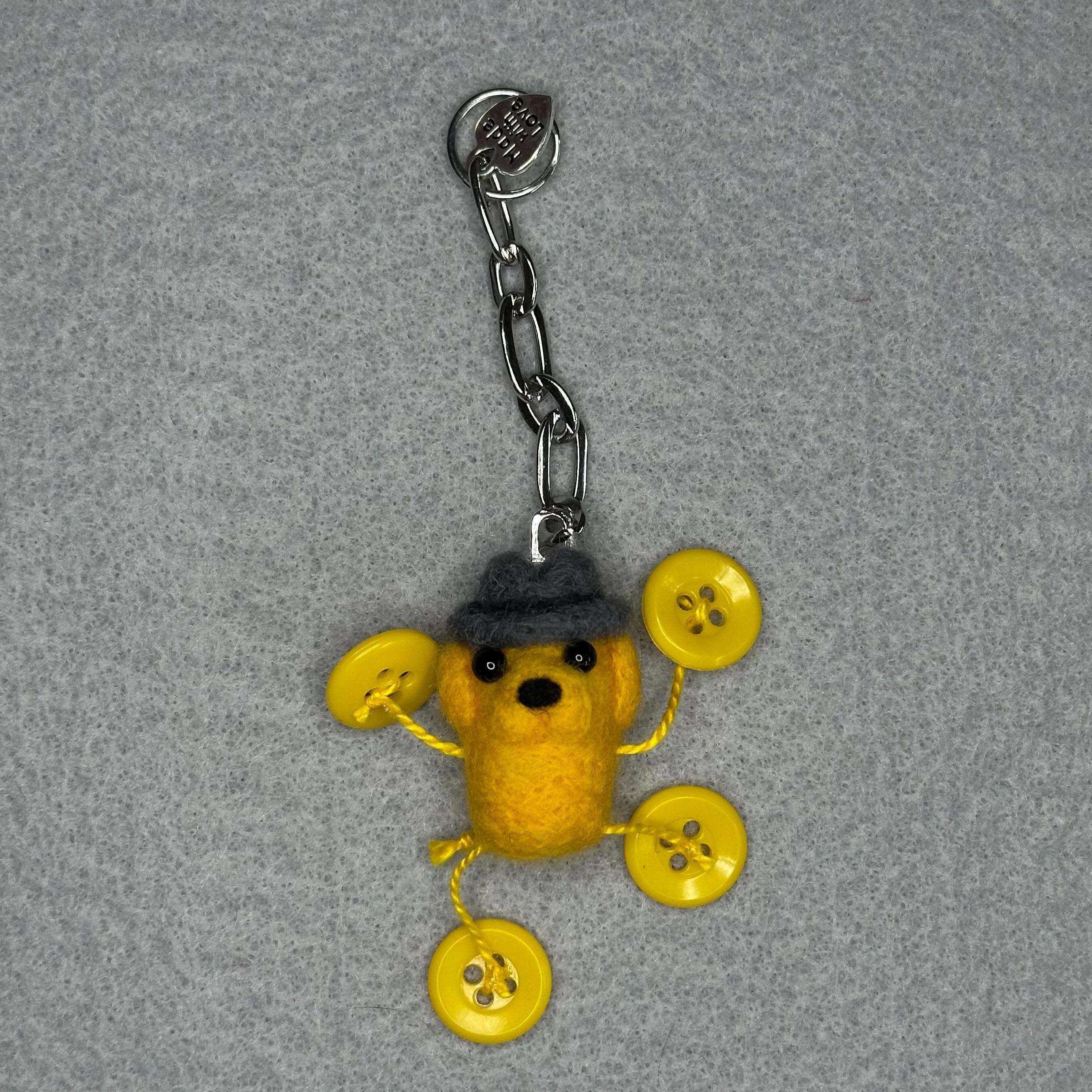 Puppet Keychains Custom Button Puppet Keychains - Etsy