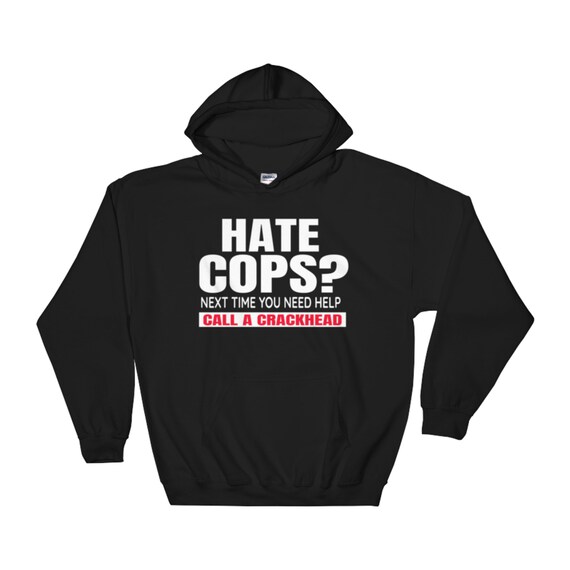 blue lives matter sweatshirt