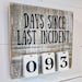 Interchangeable Countdown the Days 5