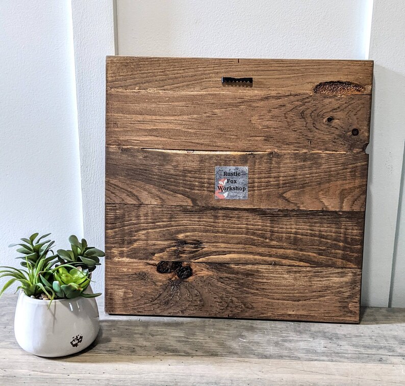 Cartello incidente personalizzato da appendere alla parete, 10" x 12", in legno massello, conto alla rovescia, servizio clienti, episodio, sicurezza, incontro, numero, *PERSONALIZZA immagine 10