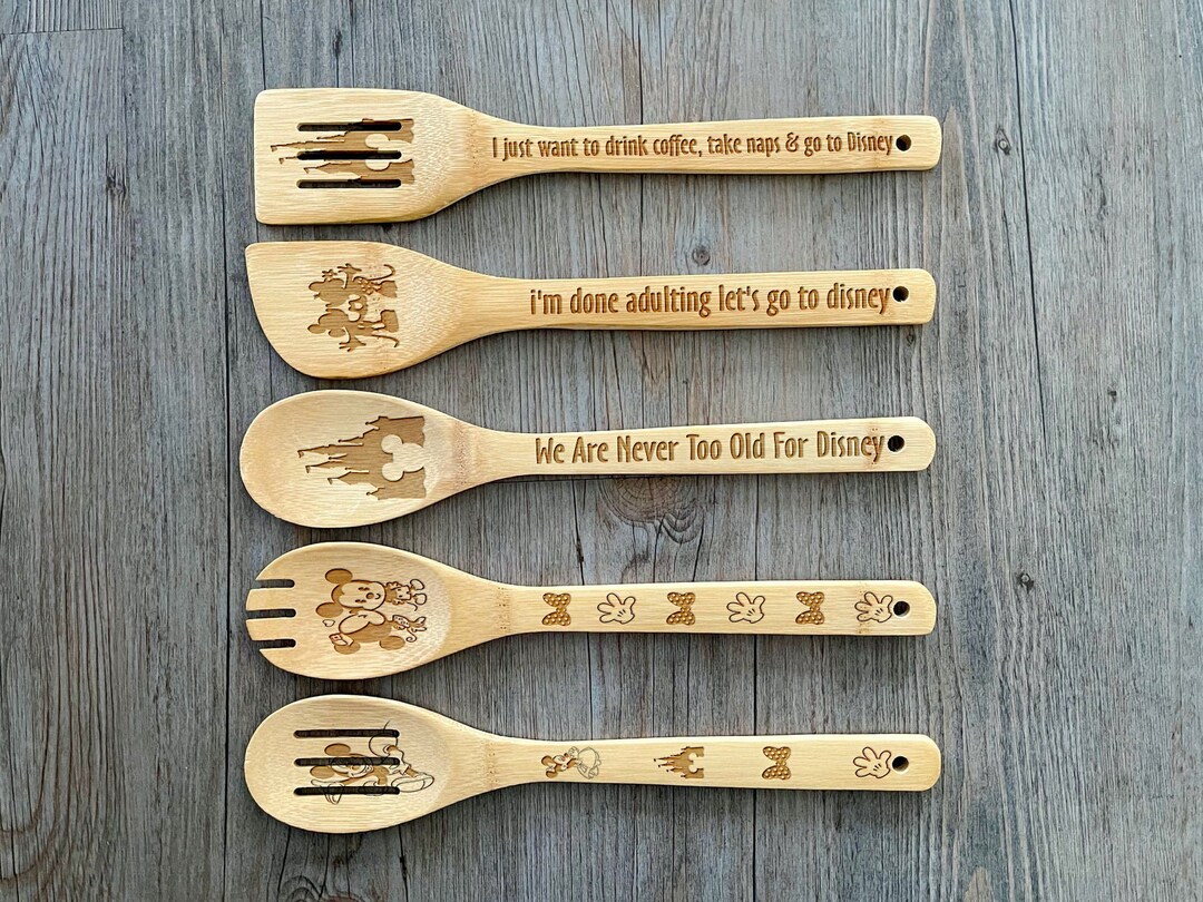 You're Never Too Old Disneys Wooden Spoon Disneys Etsy