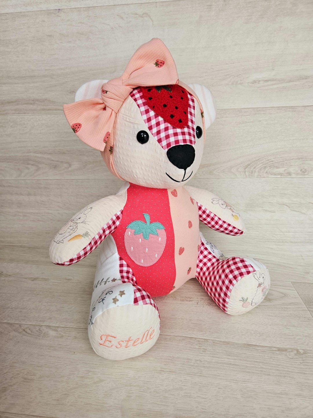Custom Memory Bear – Handmade Keepsake From Baby Clothes - Etsy UK