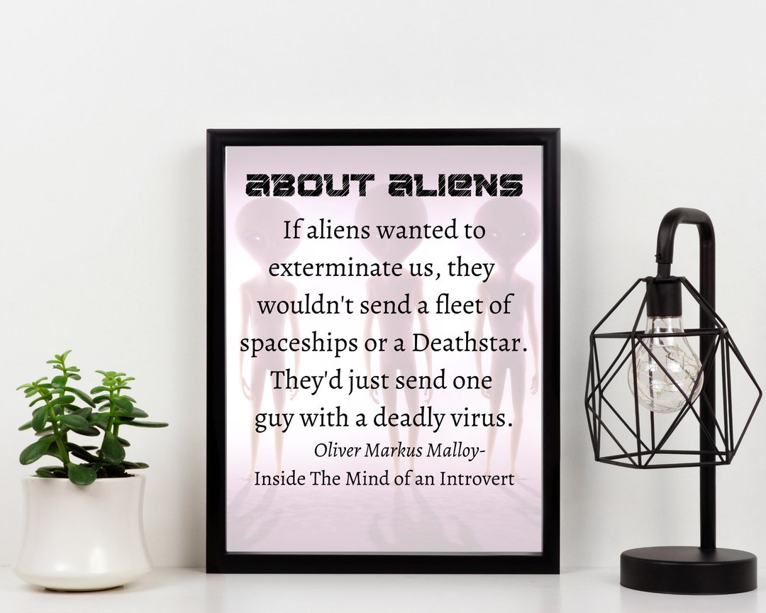 Sale | If Aliens Want to Exterminate Us- Oliver Markus Malloy