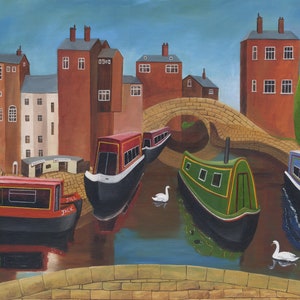 Barges on Canal (Skipton)