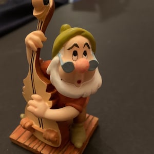 Doc Dwarf Timeless Ornament- Disney - Enesco - Snow White & Seven Dwarfs Figurine - Special 65th Anniversary Edition