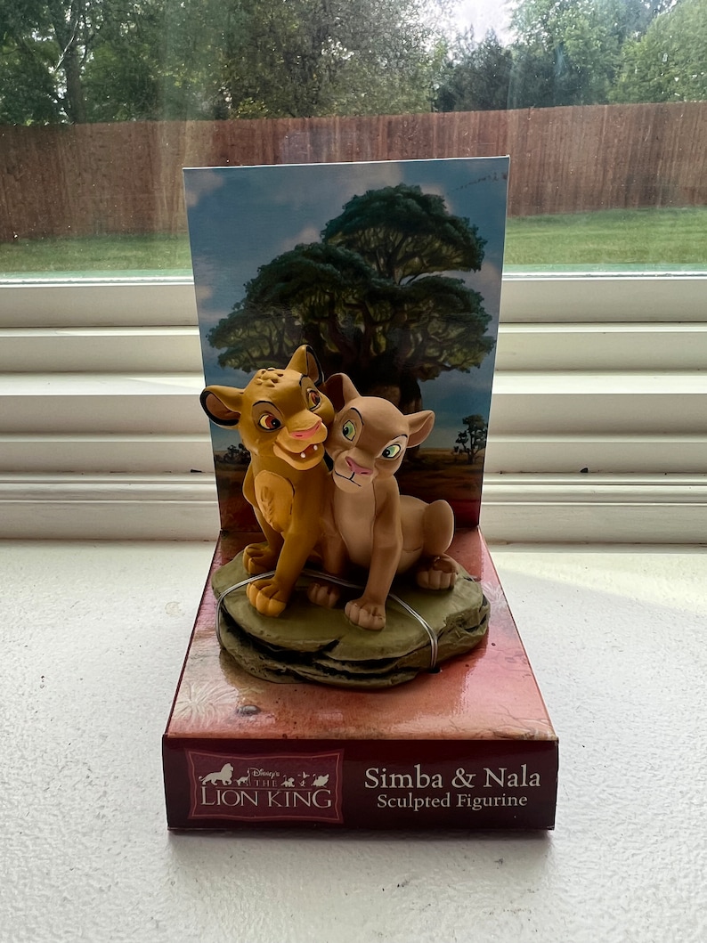 The Lion King Sculpted Figurines | Set of 6 Mufasa - Rafiki - Simba ...