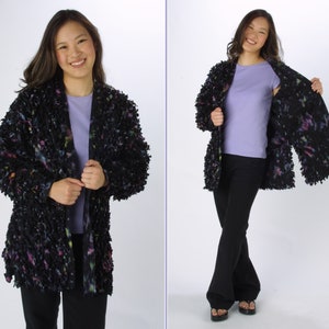 Batik Fabric Jacket Pattern With Rag Fur Fringe, Size XXS to XXXL Tissue Pattern and 8-Page Illustrated Instruction Booklet image 3