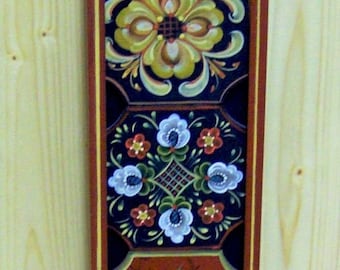 Rosemaling by Jan Design Packet - Coaster Holder with 6 coasters and 7 designs