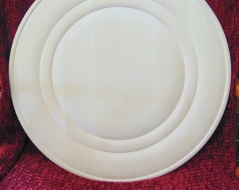 12 inch basswood Norwegian beaded plate