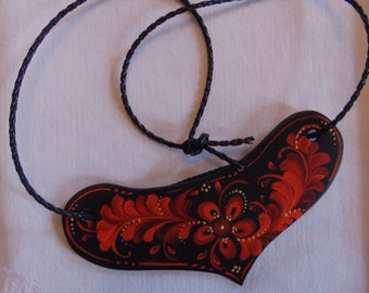 Rosemaling by Jan DESIGN PACKET, Raudsaumsmalingen necklace.