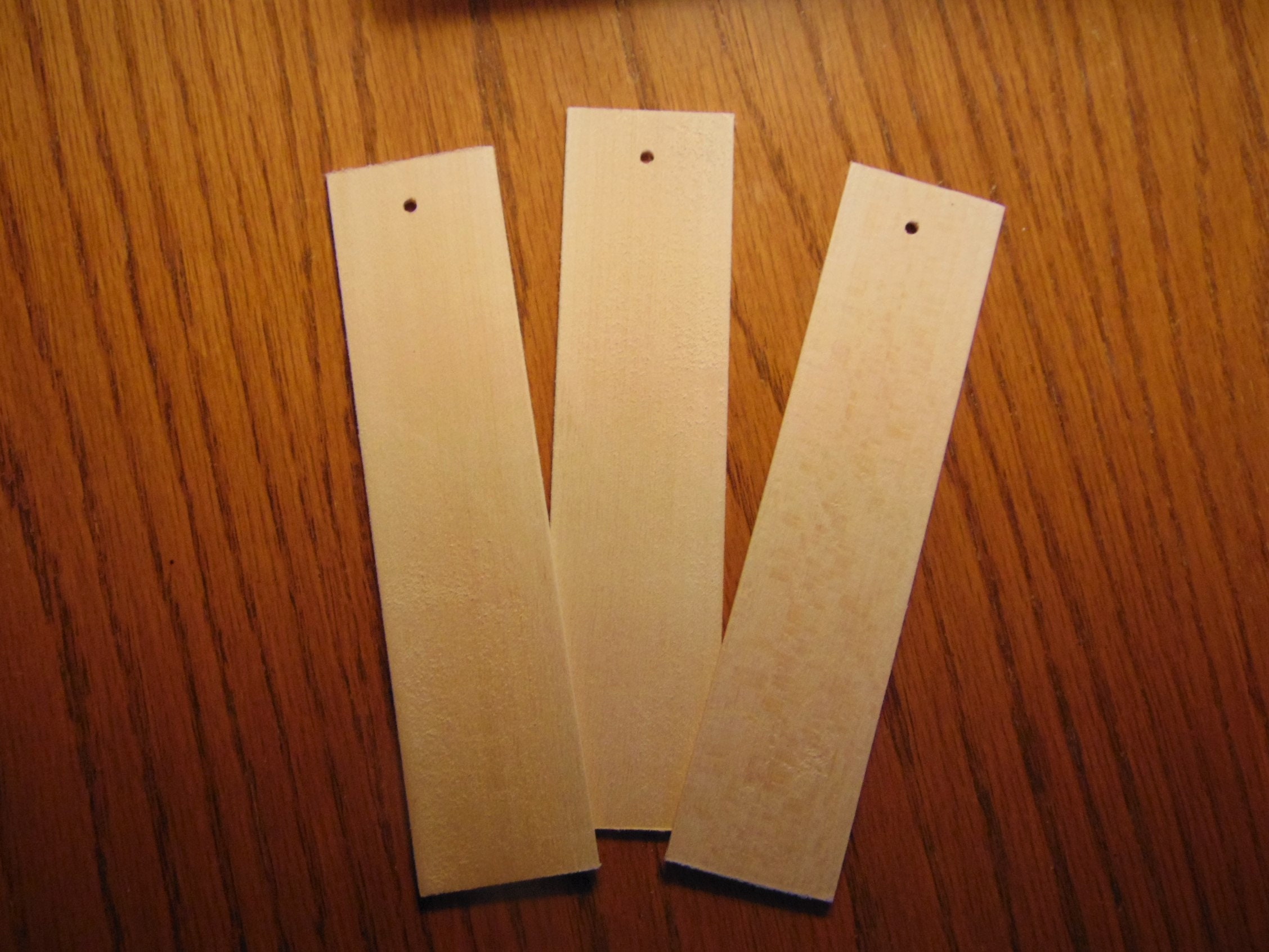 Unfinished Wooden Book Marks Etsy