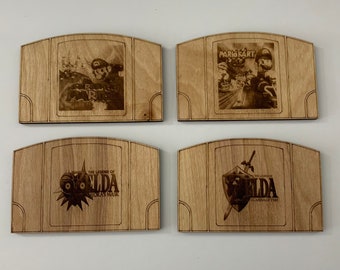 nintendo nes cartridge coasters
