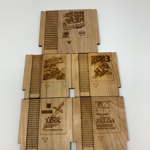 NES Mini Game Wooden Coasters SOLD SEPARATELY image 4