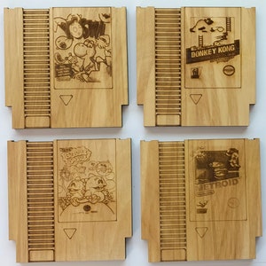 NES Mini Game Wooden Coasters SOLD SEPARATELY image 6