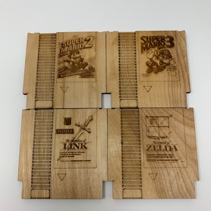 NES Mini Game Wooden Coasters SOLD SEPARATELY image 1