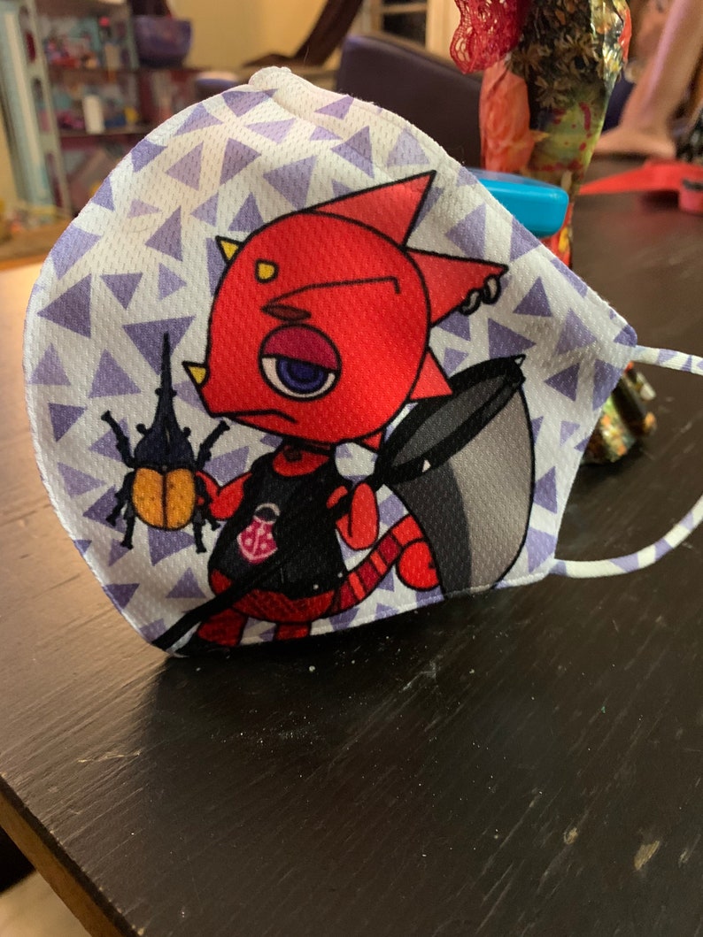 Premium/flick/acnh Mask/ Face Mask/ 1 Items/ Made in USA/ Washable