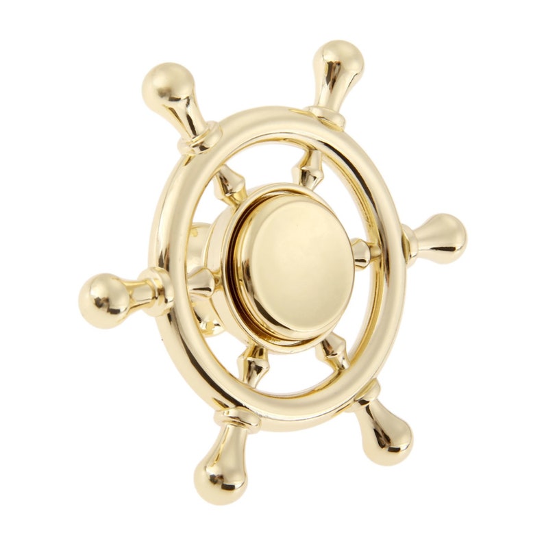 Seaford // Rotating Boat Steering Wheel Knobs Nautical Ship Etsy