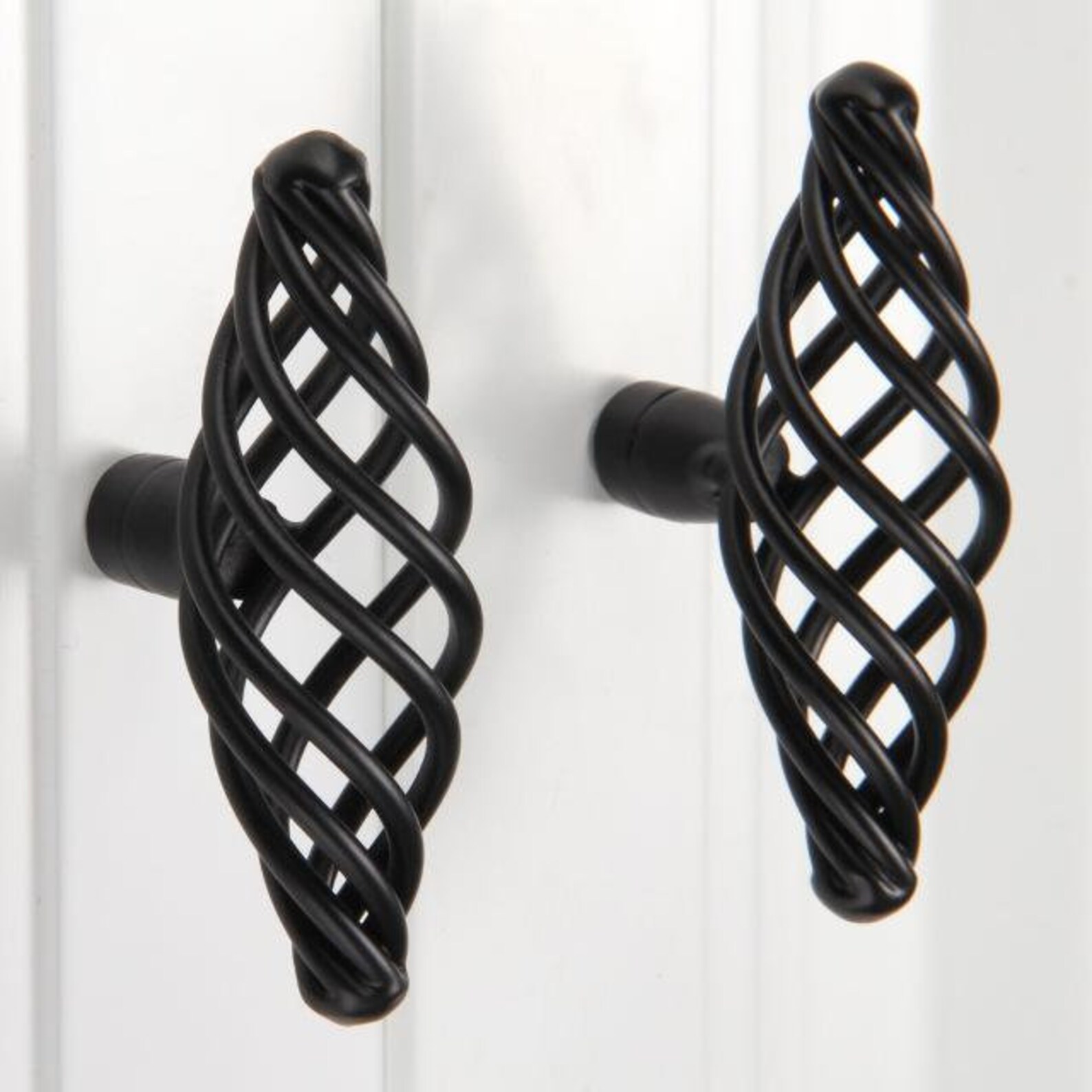 Parede // Black Bird Cage Knobs and Handle Pulls. Traditional Etsy Canada