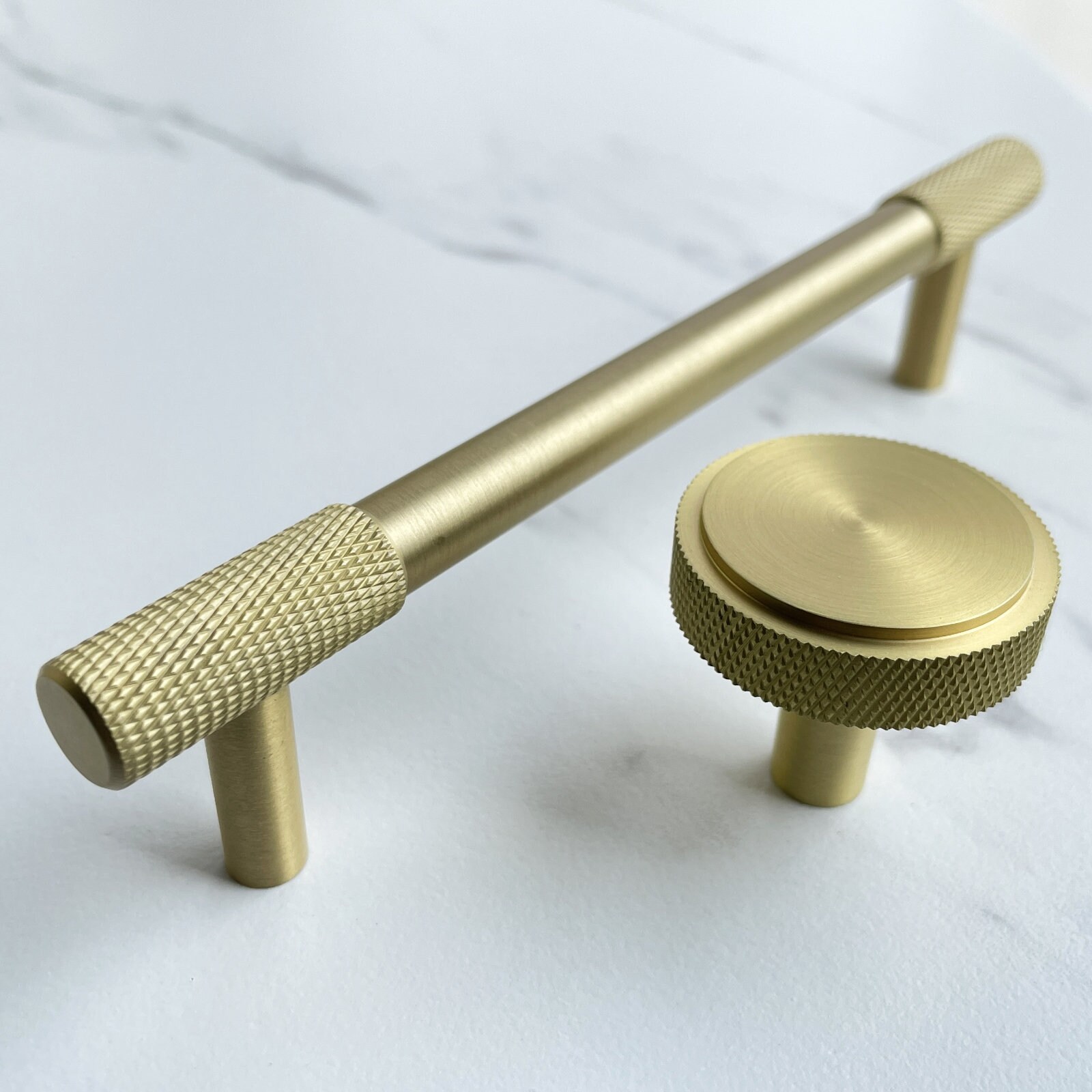 Berntorp // Solid Brass Textured Handle Pulls and Knobs - Quality Gold ...