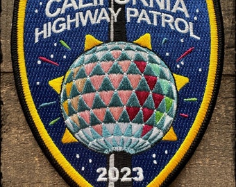 2023/ 2024 Novelty New Years Eve CHP Patch