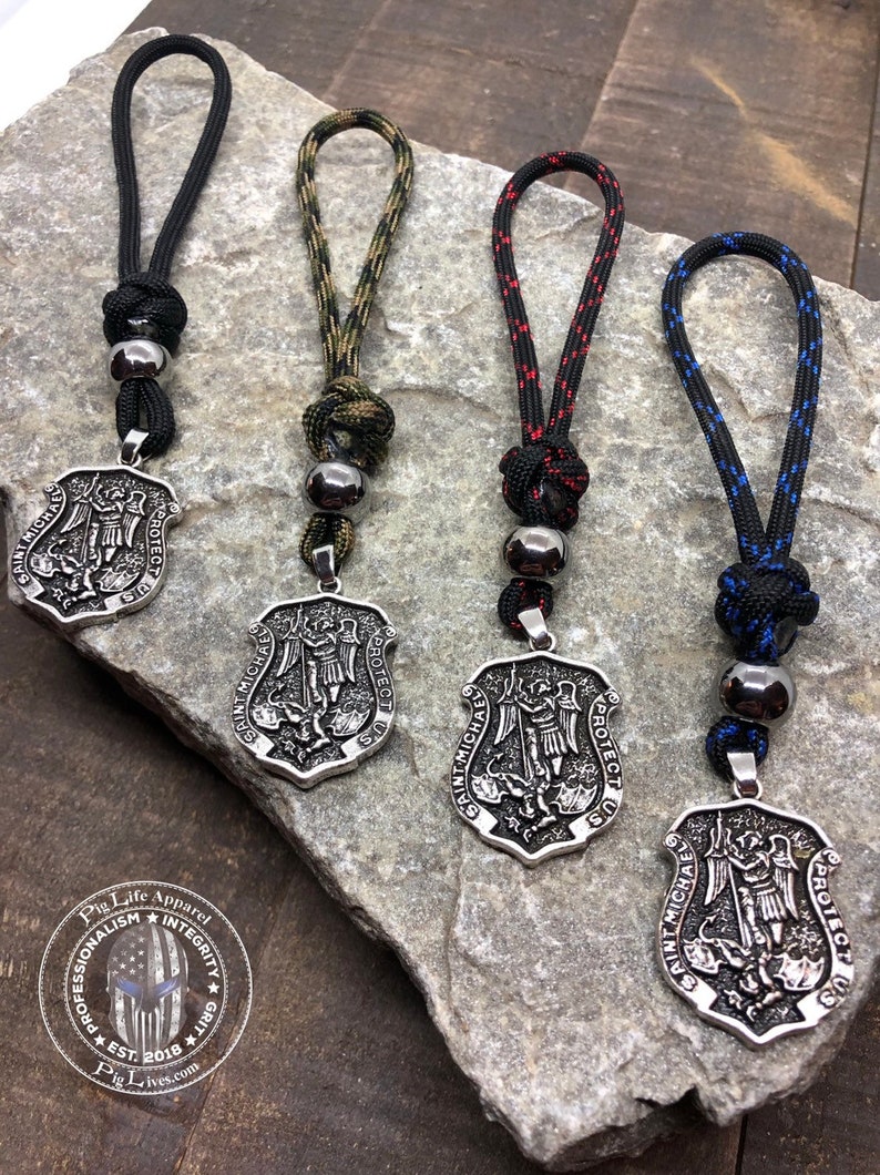 St. Michael Paracord Hoop image 6