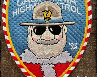 2023 Novelty Christmas CHP Patch