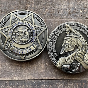 CHP Spartan Challenge Coin