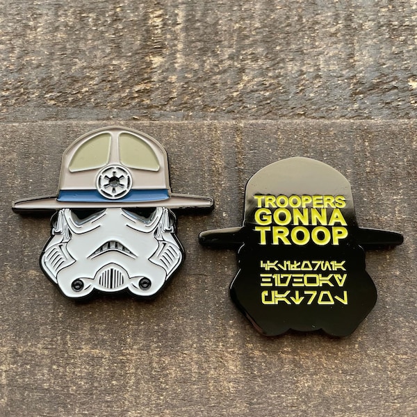 Troopers Gonna Troop Challenge Coin