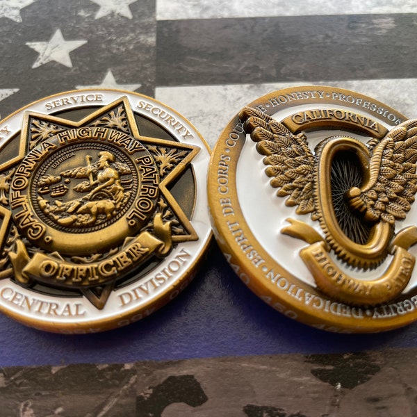 CHP Central Division Challenge Coin