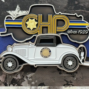 CHP Old Patrol 1929 PV Challenge Coin