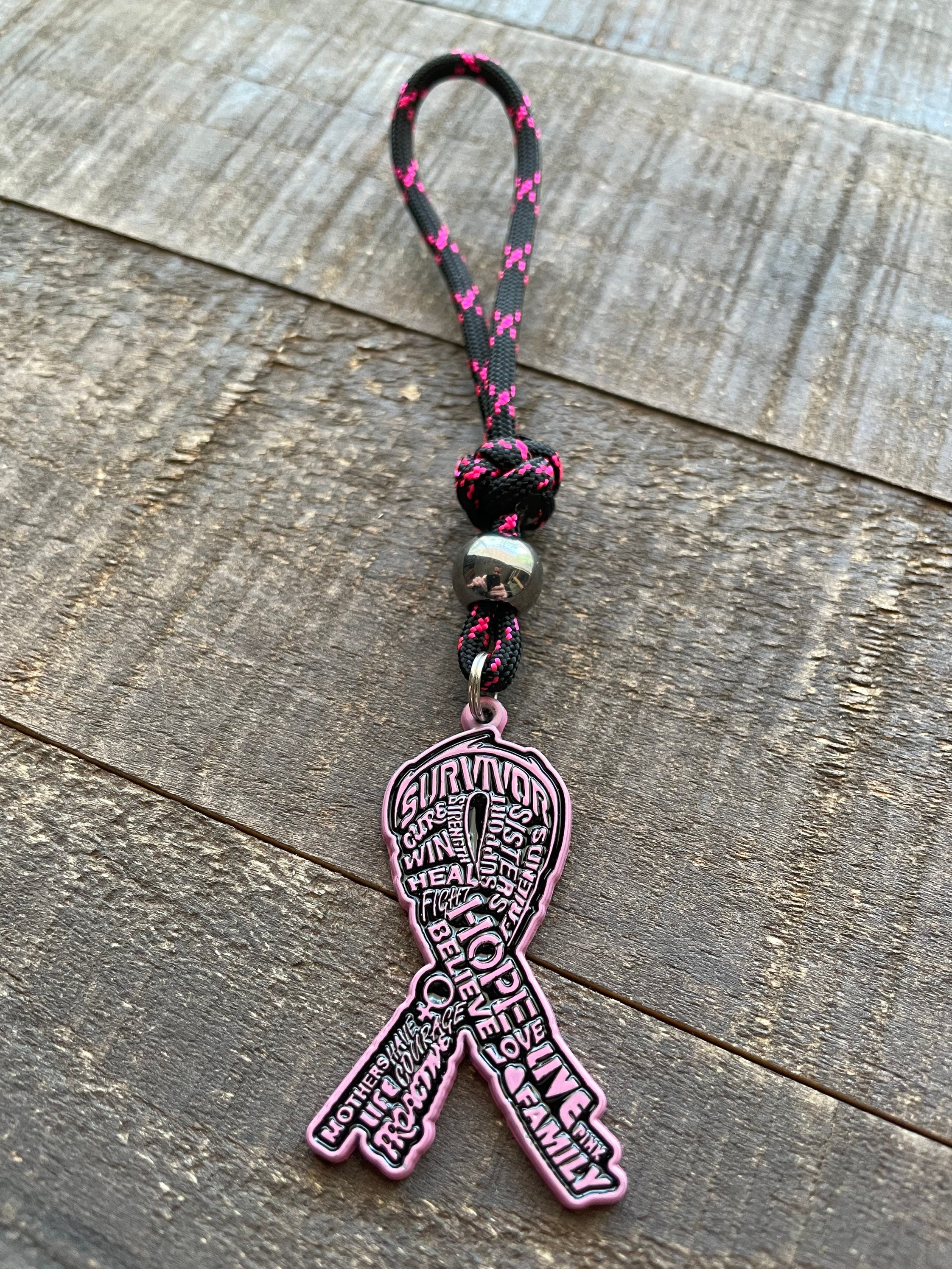 Cancer Support Paracord Hoop - Etsy