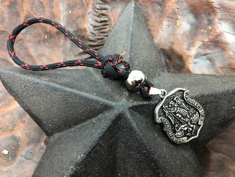 St. Michael Paracord Hoop image 5