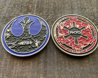 Light Side/ Dark Side Challenge Coin
