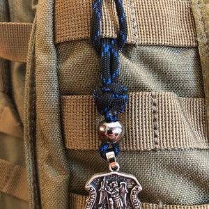 St. Michael Paracord Hoop image 2