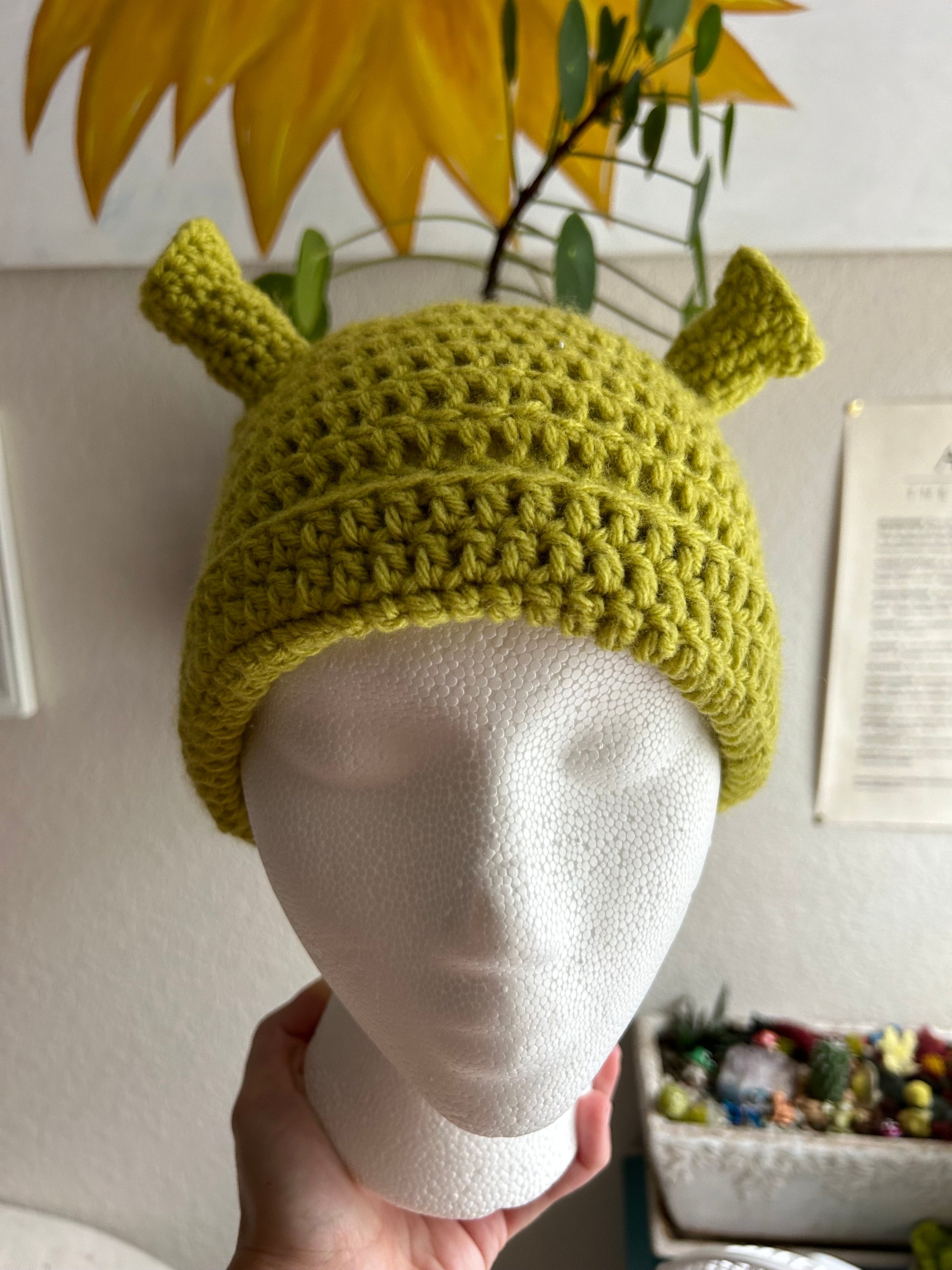Shrek Ears Beanie
