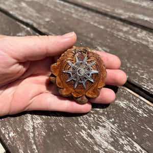Sundial Pinecone Pendant