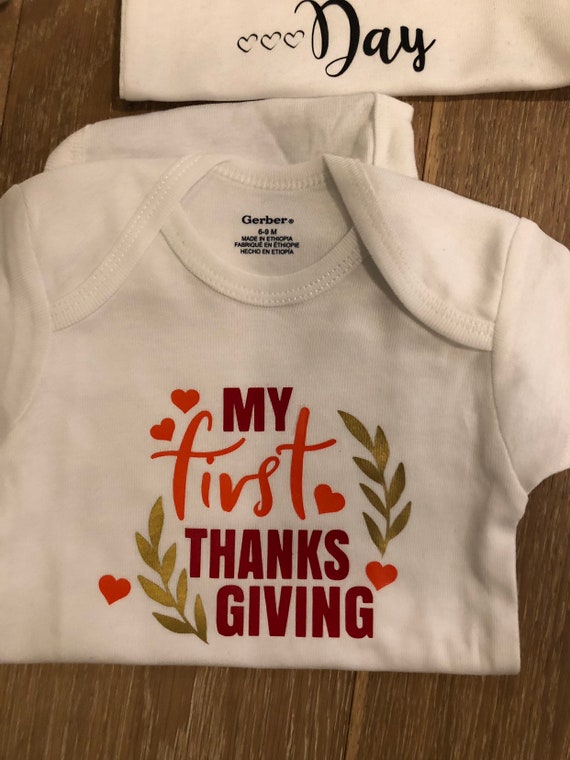 baby's first holiday onesies