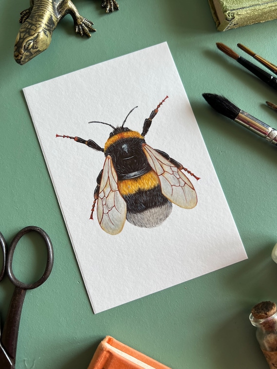 Bee Painting for Honey Bee Decor