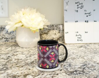 Ankara Print Mug - Ankara Mug - African Mug - Decorative Mug - Tea Mug - Coffee Mug - Colorful Mug - Gift Mug