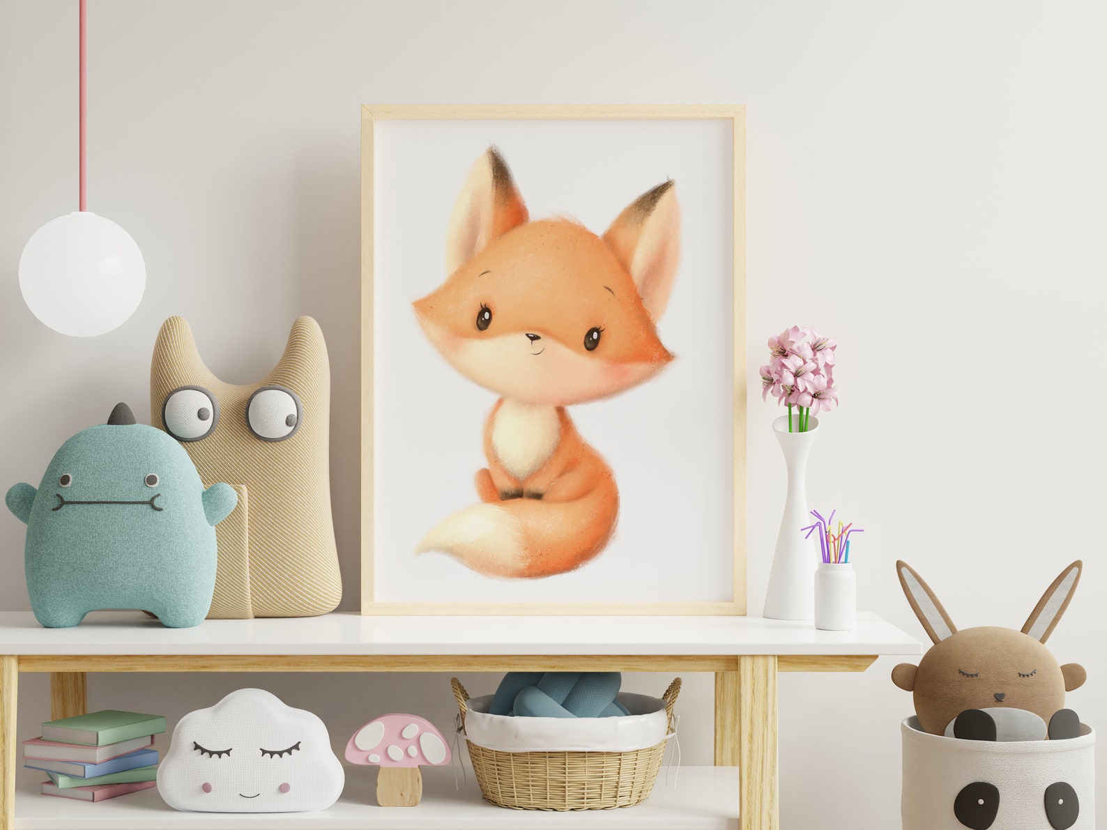 Cute Fox Clipart Forest Animals Clipart Baby Animals | Etsy