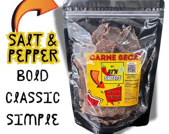 Carne Seca Mexicana, Sal y Pimienta, 4 oz